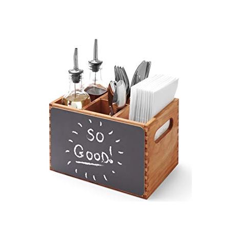 Scatola in legno per menù, posate, spezie e lavagnette - Hendi 664148 (1/4)