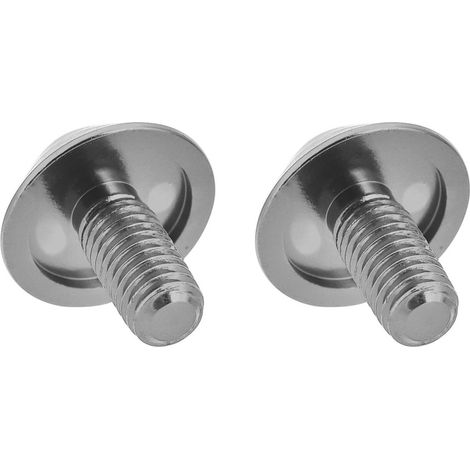 Vis de serrage M5 x 12mm pour support de bidon vélo, 2 unités en acier inoxydable argenté (1/4)