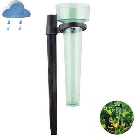 24 cm Kunststoff-Regenmesser für die Außenwetterstation (Stabform) (1/5)