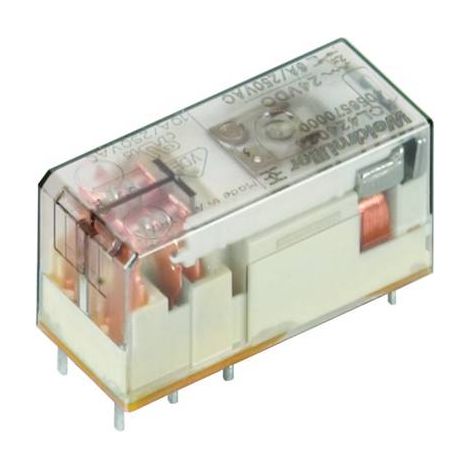 Relais enfichable Weidmüller RCL424024 4058570000 24 V/DC 8 A 2 inverseurs (RT) 20 pc(s) Y07016 (1/2)