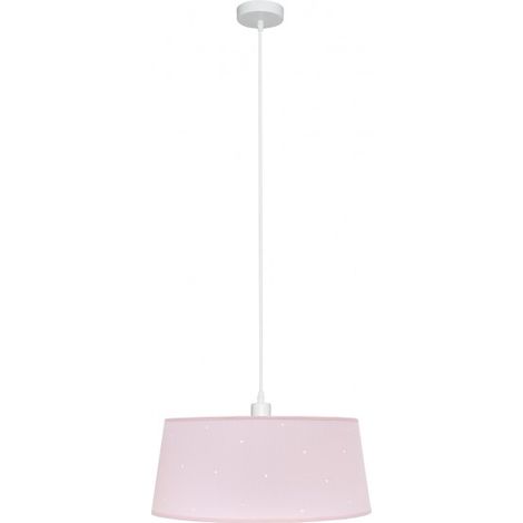 Lampada a sospensione Conscience 1e27 Rosa 40d de FABRILAMP.