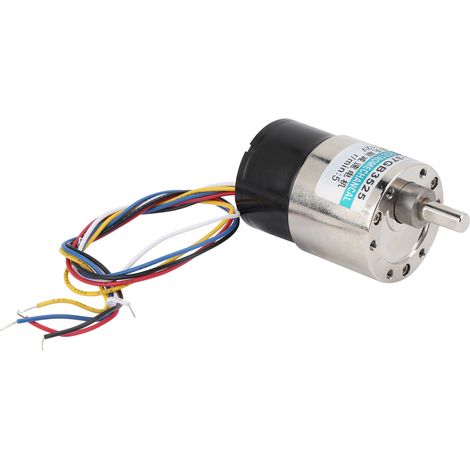 Bürstenloser Gleichstrommotor mit Drehzahlreduzierer (12 V, CW/CCW) und Halterung für CNC-Werkzeugmaschinen (XD-37GB35255 U/min) (1/5)