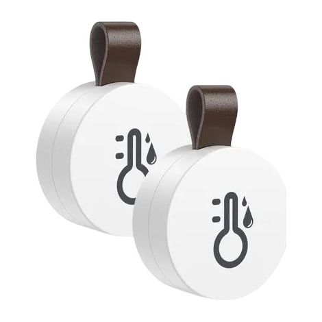 Termómetro higrómetro inalámbrico versión mejorada con control remoto Bluetooth, sensor preciso de temperatura y humedad interior (1 unidad) (1/5)