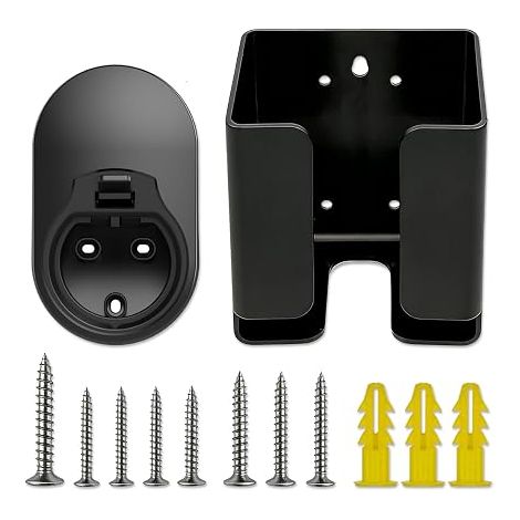 type 2 wall bracket, ev charger bracket, wall mount type 2, wallbox cable bracket, ev cable organizer, wall mount for type 2 charging station, charger cable (1/5)