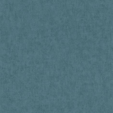 Papier peint uni bleu cuisine & couloir | Papier peint intissé moderne bleu canard pour salon | Tapisserie bleu idéale pour entrée - 10,05 x 0,53 m (1/5)