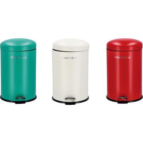 Regalo Italiano Pattumiera Ferro Ass. D 29 Cm H 44 Cm Multicolor 1 Pz