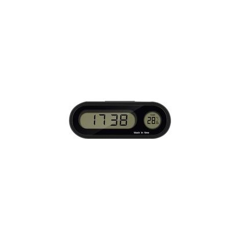 Horloge de Voiture, Horloge numérique de Voiture avec thermomètre Horloge de Tableau de Bord de véhicule Mini (Car Digital Clock Thermometer) (1/4)