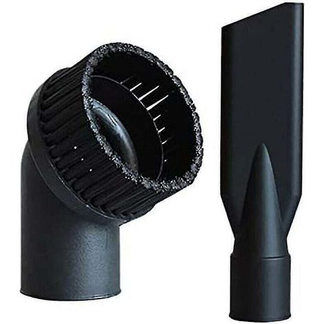 Enowelir Brosse Ronde Et Buse Plate Pour Aspirateur Industriel Diamètre 44mm Intérieur (1/2)