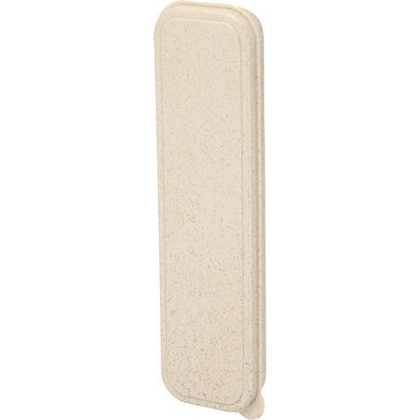 Boîte à couverts portable de rangement pour vaisselle de voyage - 21 x 6 cm - Beige (1/5)