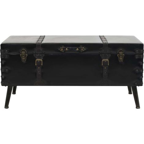Maison Exclusive - Couchtisch MDF und Stahl 102x51x48 cm (1/5)
