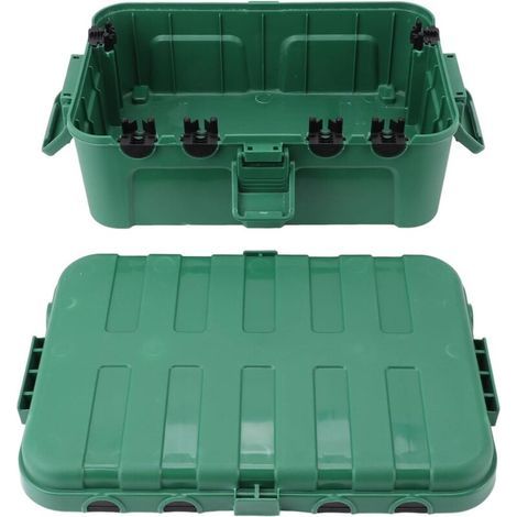 Boîte De Connexion De Cordon, Boîte De Jonction Carrée, Boîtier Étanche De Grande Capacité Pour Alimentation Électrique De Câble Métallique, Boîtes D'Entrée Extérieures (Vert) (1/5)