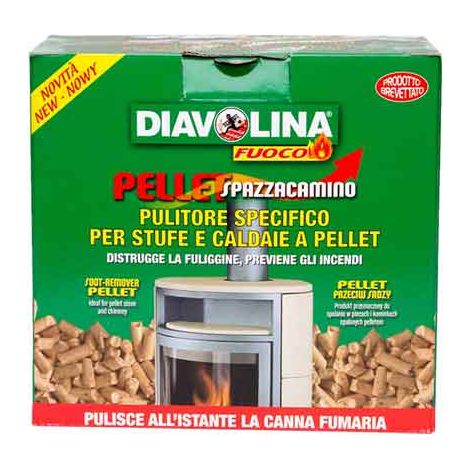 SPAZZASTUFA PELLET DIAVOLINA - DIAVOLINA