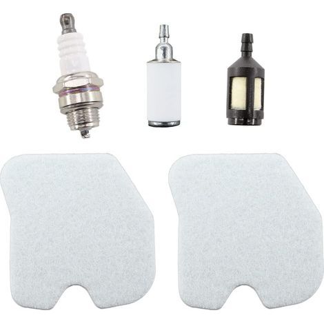 MCHNIC 2x Luftfilter mit Zündkerzen-Kraftstofffilter für Husqvarna 120 Mark 2, 235, 235E, 236, 236E, 240, 240E Motorsäge (1/5)