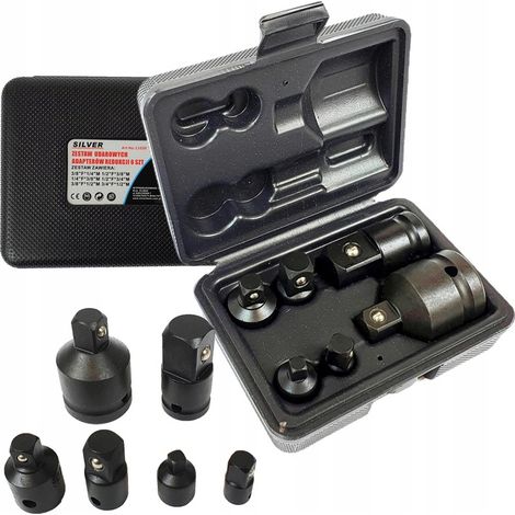REDUCTORES ADAPTADORES DE IMPACTO LLAVE DE CARRACA VASO 1/2" 3/8" 3/4" 1/4" PULGADA