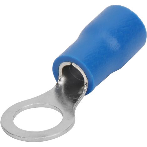 1000 Stück kaltgepresste O-Typ RV2-5 Messing-isolierte Crimp-Anschlussklemmen-Set für die Elektrotechnik (1/5)