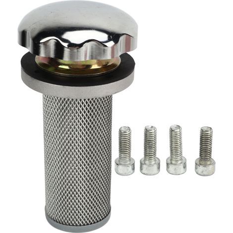 Hochpräzisions-Filterpatrone für Kraftstofftank, Ersatzteil mit Abdeckung, Maschen-Motorluftfilter. (1/5)