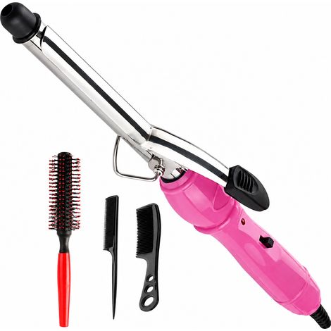 Kit d'accessoires pour sèche-cheveux avec fer à boucler, brosse ronde et peigne réf 5205 1,2 kg – Livraison gratuite