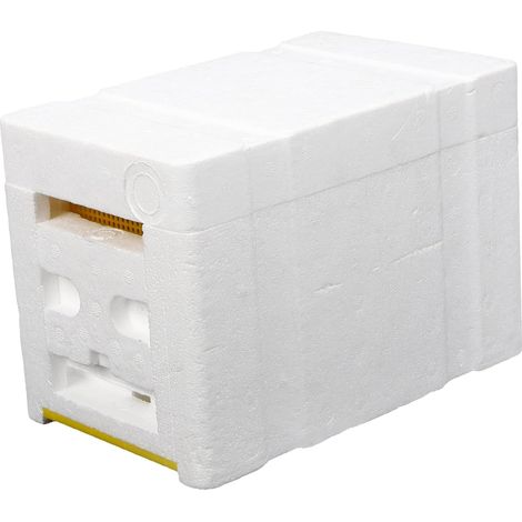 Boîte de Pollinisation pour Abeilles en Plastique, Mini Réutilisable, Légère et Portable, pour Apiculture et Pollinisation au Jardin (1/5)