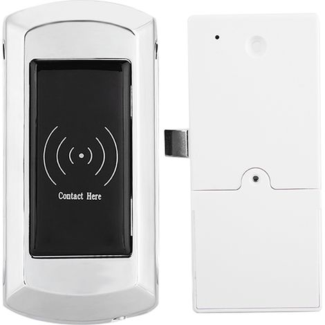 Serrure électronique intelligente en alliage de zinc pour armoire avec carte d'accès pour sauna/piscine/casier d'hôtel (1/5)