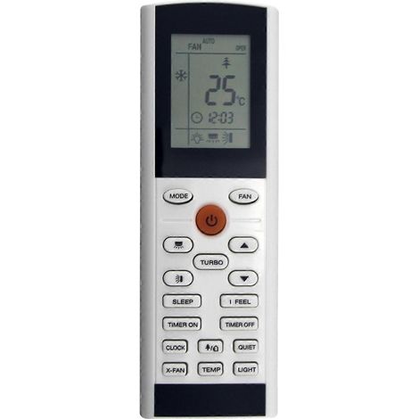 Télécommande de remplacement YAC1FB pour climatiseur Gree YACIFB YAC1FB YACIFBI (1/4)