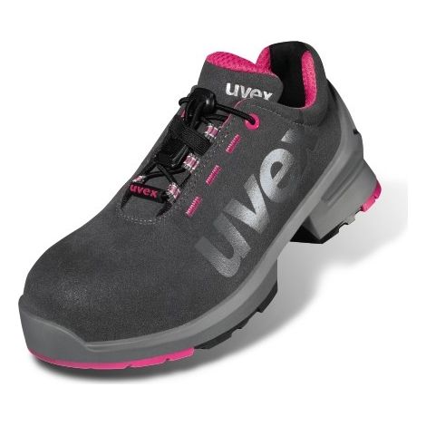 uvex Halbschuh grau/pink uvex 1 ladies, S2, EU-Schuhgröße: 38