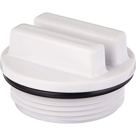 Bouchon De Piscine avec Joint Torique Fileté pour L'hivernage des Piscines Filtre Bouchon De Vidange Accessoires De Piscine avec Joint Torique