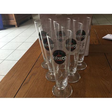 Lot de 6 verres Loburg - 25 cl - Verres à bière neufs
