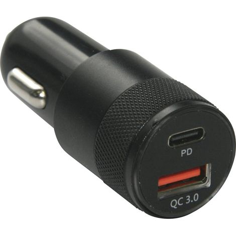 IWH Connettore di carica automatico Quick dual USB-C 3A Portata massima corrente=3 A 12 V, 24 V