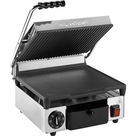 Grill de contact lisse-rainurée - Milan Toast (1/2)