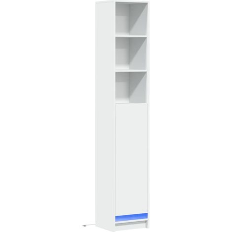 Credenza cassettiera cassettiera mobile contenitore organizer cucina soggiorno soggiorno con LED 36 x 32,5 x 200 cm derivati del legno bianco 020029769