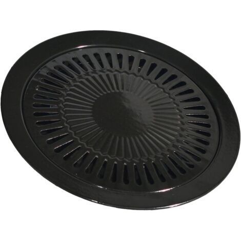 Accessoire pour réchaud à gaz portable 32 cm - Plaque de grill pour réchaud à gaz (1/3)