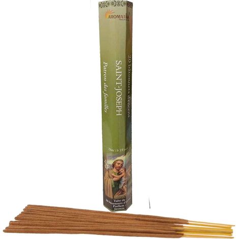 20 Bâtonnets d'encens aromatika saint joseph senteur Jasmin (1/2)