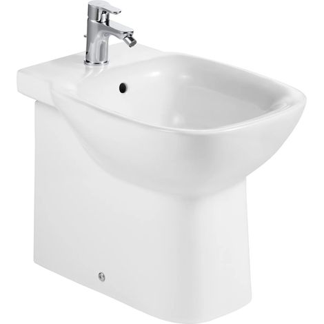Roca - Bidet Filo Parete Porcellana Bianco - Serie: Debba (1/2)