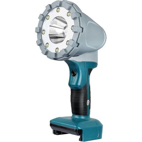 Lampe de travail LED portable à trois vitesses, réglable, pour usage domestique et en cas d'urgence. Compatible avec les batteries 18 V. (1/5)
