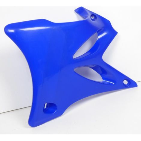 Ouïe radiateur gauche bleu UFO pour moto Yamaha 85 YZ grandes (1/2)