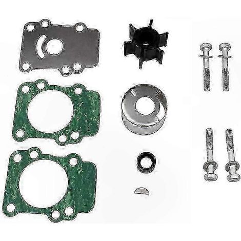 Kit de turbine pour moteur hors-bord 9.9 15 CV, compatible avec 682-W0078-A1-00 et 18-3148, pièces de remplacement de pompe à eau (1/5)