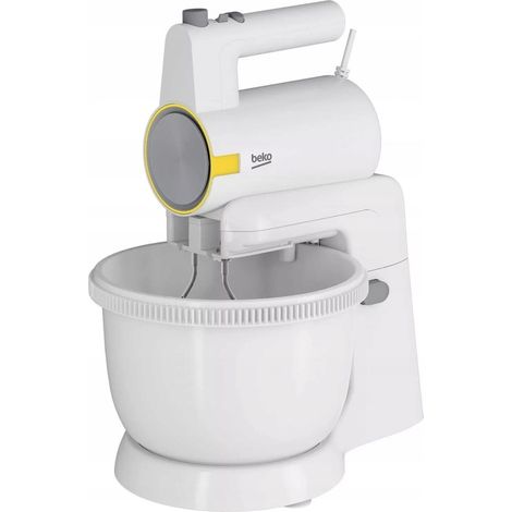 Handmixer mit Schüssel, Küchenmaschine Probot Beko HMM62444W