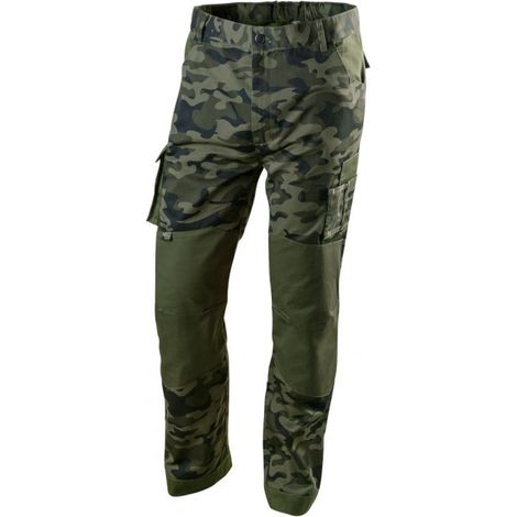 Pantaloni da lavoro NEO TOOLS 81-221 M 60% cotone 255 g/m² camo (1/5)