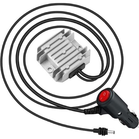 Starlink Câble d'alimentation CC étanche pour chargeur de voiture 12 V 24 V Booster pour van Life Voyage (3 mètres) (1/5)
