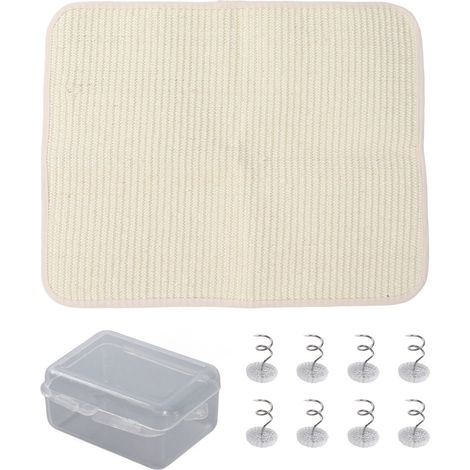 Tapis à griffer en sisal pour chat, protection meubles, installation facile, 41.2cm pour canapé (1/5)