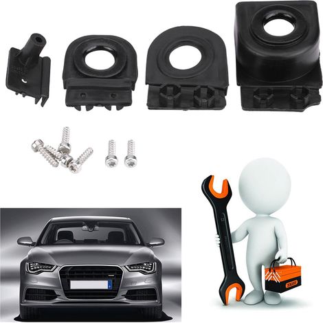 Kit de réparation de support de phare droit pour Audi A6 (C6) 2005-2011 (1/5)