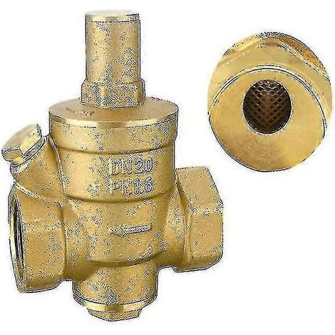 Régulateur de pression d'eau réglable en laiton Dn20 (1/5)