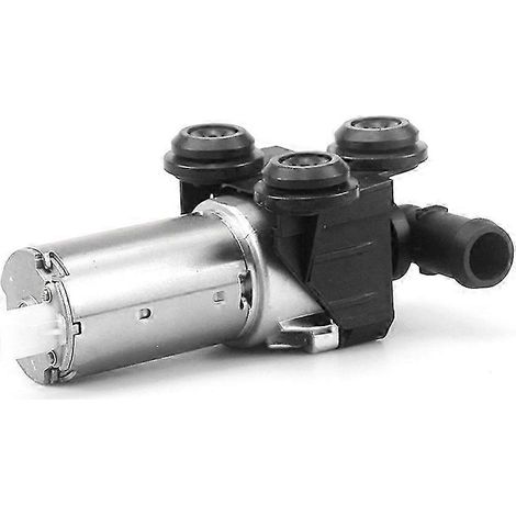 Pompe de refroidissement électrique du moteur et vanne de chauffage de climatisation 64116928246, compatible avec BMW E81, E87, E90, X1, 116i, 120i, 318i et 320i. (1/5)
