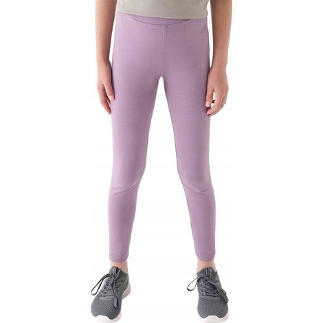 Leggings para niñas F239 4F, leggings deportivos infantiles de algodón, talla 164 (1/2)