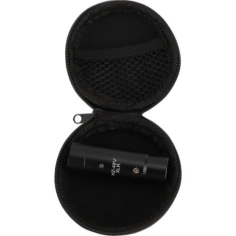 Adaptateur microphone XLR mâle 3 broches avec alimentation fantôme 48 V pour casque audio 3,5 mm (20–16 000 Hz). (1/5)