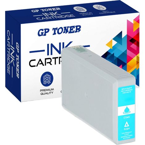 Tinte für Epson GP-E7902C Cyan - kompatible Tinte (1/5)
