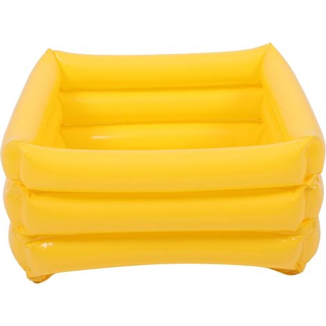 Bassin de Bain Gonflable Pliable PVC pour Portable et Durable pour Voyage Camping et Détente à (1/5)