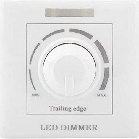 Variateur LED avec télécommande - LUSKYKA - 220V 200W - Télécommande infrarouge - Gradateur universel - IP65 (1/4)