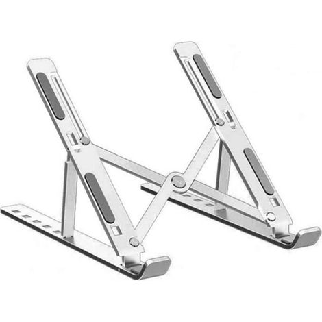 Laptopständer aus Aluminiumlegierung, tragbar, faltbar, ergonomisch, für Desktop-Laptops