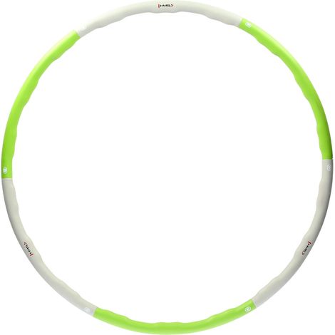 Hula Hoop 100 cm, Aro de fitness verde-gris (1/5)